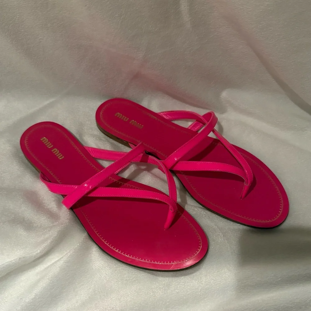 Authentic Miu Miu Sandals - Picture 2 of 3